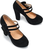 ⁦مايرنيسي جيسي حذاء بكعب عالي بكعب فيونكة للنساء مناسب لفساتين الزفاف⁩ - الصورة ⁦7⁩