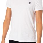 تيمبرلاند تي شيرت دنستان ريفر جيرسي برقبة دائرية ضيقة للرجال