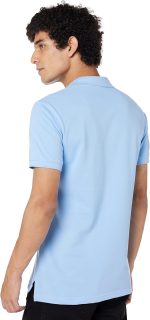 ⁦تيشيرت بولو للرجال بقصة عادية ولون واحد من سيمبول العلامة التجارية التابعة لأمازون ((JC-قطعة واحدة)⁩ - الصورة ⁦2⁩