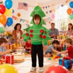 ⁦زي بيجامة للاطفال من قطعة واحدة، ملابس نوم قطيفة على شكل حيوانات للاولاد والبنات، مثالي لحفلات الهالوين التنكرية والكريسماس⁩ - الصورة ⁦7⁩