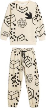 طقم سويت شيرت للاولاد (عبوة من قطعة واحدة)