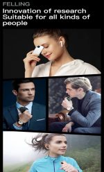 ⁦جوال صغير 3G، هاتف ذكي XS11 صغير 2.5 انش اندرويد 6.0 1GB RAM 8GB روم رباعي النواة ثنائي شرائح الاتصال 1000mAh مع زجاج ثلاثي الابعاد نحيف كاميرا HD واي فاي (ابيض)⁩ - الصورة ⁦4⁩