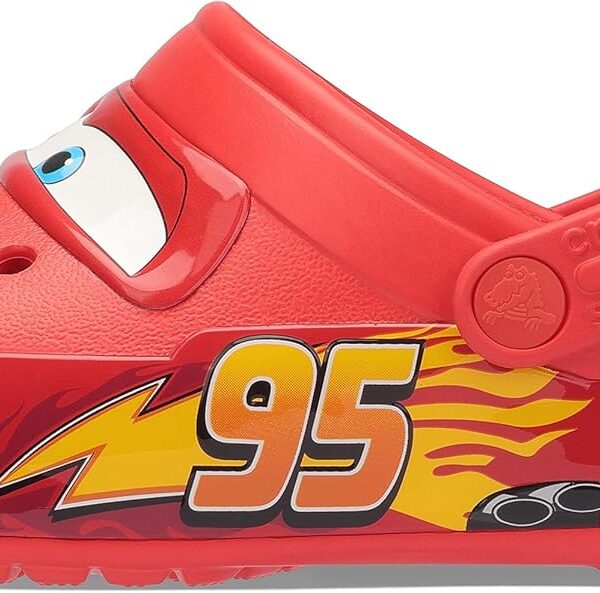 كروكس قبقاب ديزني وبيكسار كارز لايتنينج ماكوين للبالغين من الجنسين