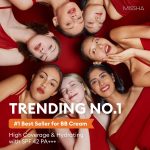 ⁦كريم تغطية مثالية BB من Missha M بمعامل وقاية من أشعة الشمس 42 PA++، تم التحقق من كود أمازون للتأكد من الأصالة، 50 مل، إخفاء العيوب والهالات السوداء، حماية من الأشعة فوق البنفسجية (#25 بيج دافئ)⁩ - الصورة ⁦2⁩