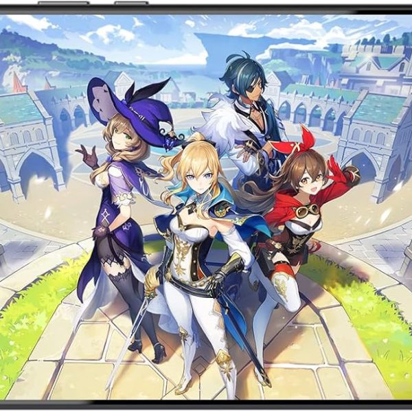 وحدة تحكم العاب بلوتوث G8 من جيم سير لاجهزة اندرويد وايفون 15، اداة تحكم بالالعاب بخاصية التوصيل والتشغيل مع عصا تحكم بتاثير القاعة/ زناد القاعة، مقبس صوت 3.5 ملم