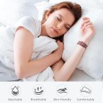 ⁦Upeak Compatible with Samsung Galaxy Watch 7 6 5 4 Strap 40mm 44mm Women Men, Soft Silicone Sport Strap for Galaxy Watch 6 Classic/Watch 5 Pro/Watch 4 Classic/FE, No Gap Straps for Galaxy Watch⁩ - الصورة ⁦5⁩