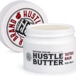 هاشل بتر ديلوكس زبدة التاتو قبل وأثناء وبعد عملية الوشم - تشحيم وترطب - بديل نباتي 100% للمنتجات البترولية - 1 اونصة