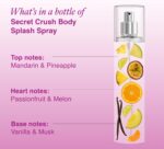 ⁦ليرير سبلاش للجسم سيكريت كراش للنساء من ووتاجيرل، 135 مل⁩ - الصورة ⁦3⁩