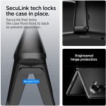 ⁦سبايجن جراب سليم ارمور برو ماج فيت لهاتف سامسونج جالاكسي Z فولد 7 [متوافق مع ماج سيف] غطاء (2025) تغطية مفصلية - اسود⁩ - الصورة ⁦7⁩