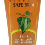 لوتس هيربالس واقي الشمس اليومي 3 في 1 بمظهر غير لامع بعامل وقاية من اشعة الشمس 40 PA+ من سافيسون