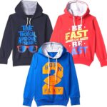 سويت شيرت بغطاء للراس للاولاد BYS-SS-PO3-01 (عبوة من 3 قطع)