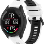 Fit for Garmin Forerunner 265S 255S Watch Bands, 18mm Quick Release Durable Silicone Replacement Bands Wristbands Straps Bracelet Fit for Garmin Vivoactive 4S/Vivomove 3S/Venu 2S