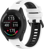 Fit for Garmin Forerunner 265S 255S Watch Bands, 18mm Quick Release Durable Silicone Replacement Bands Wristbands Straps Bracelet Fit for Garmin Vivoactive 4S/Vivomove 3S/Venu 2S