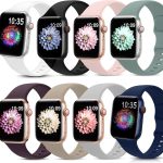 مجموعة من 8 اساور متوافقة مع سوار ساعة ابل 42 ملم 44 ملم 45 ملم 49 ملم للنساء والرجال من ستايونج - سوار رياضي بديل من السيليكون جيد التهوية لساعة ابل اي ووتش سلسلة 9 8 7 6 5 4 3