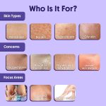 ⁦ارافي اورجانيك لوشن للجسم 10% ايه اتش ايه + 1% بي اتش ايه للتقشير - يعالج ساقين الفراولة والبشرة المتوترة بالسيراميد - لوشن لتفتيح البشرة بالنياسيناميد وزبدة الشيا - 200 مل⁩ - الصورة ⁦6⁩