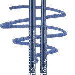 ايلاين كحل Erinde ، قلم تحديد عيون جل طويل الأمد بلمسة نهائية غير لامعة، قلم تحديد عيون مقاوم للماء، محدد عيون مقاوم للتلطخ بطرف دقيق، لون بري ينساب بسلاسة على مكياج العيون، أزرق 08