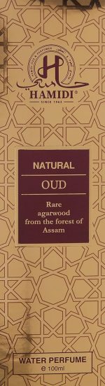⁦هميدي بخاخ عطر ماء عود طبيعي 100 مل/ 3.4 اونصة زيت طبيعي مستخلص خالي من الكحول (عود طبيعي)⁩ - الصورة ⁦2⁩