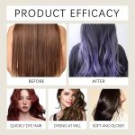 ⁦شامبو صبغ الشعر، شامبو صبغة فورية 3 في 1 للشعر الابيض، شامبو صبغة شعر لتغطية الشعر، يحافظ على الشعر صحيا ولامعا (بني داكن)⁩ - الصورة ⁦5⁩