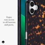 ⁦كيت سبيد نيويورك جراب ايفون 17 - متوافق مع ماج سيف - جراب موبايل مصمم - تورتويس⁩ - الصورة ⁦6⁩