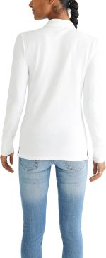 ⁦ايروبوستيل قميص بولو ايرو موحد للنساء مقاس L⁩ - الصورة ⁦4⁩