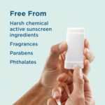 ⁦بلو ليزرد عصا واقية من الشمس المعدنية الحساسة - لا تحتوي على مواد كيميائية - عامل حماية من الشمس 50+، 0.5 اونصة⁩ - الصورة ⁦6⁩