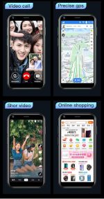 ⁦جوال صغير 3G، هاتف ذكي XS11 صغير 2.5 انش اندرويد 6.0 1GB RAM 8GB روم رباعي النواة ثنائي شرائح الاتصال 1000mAh مع زجاج ثلاثي الابعاد نحيف كاميرا HD واي فاي (ابيض)⁩ - الصورة ⁦9⁩