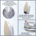 ⁦كليكون مكواة جافة 220-240 V ,ابيض - CK2132⁩ - الصورة ⁦4⁩