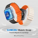 ⁦متوافق مع ساعة هواوي فيت 4 برو/فيت 4/فيت 3، سوار ساعة رياضي مغناطيسي من السيليكون لساعة هواوي فيت 3/4/4 برو، اساور معصم بديلة للرجال والنساء⁩ - الصورة ⁦6⁩