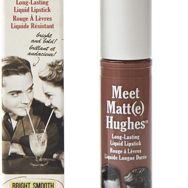 ذا بالم احمر شفاه سائل مات هيوز يدوم طويلا من ميت - موثوق، 0.26 اونصة سائلة