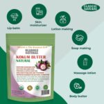 ⁦اولديل ناتشرال زبدة كوكوم عضوية - 200 غرام | تدعم صحة البشرة وحروق الشمس والطفح الجلدي ومضادة للشيخوخة وبلسم الشفاه واللوشن وتقليل المسام والمرطب وزبدة الجسم وصناعة الصابون | غير معدلة وراثيا وخالية⁩ - الصورة ⁦3⁩