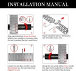 ⁦هيكل فاخر من الالومنيوم مع سوار من الستانلس ستيل متوافق مع ساعة ابل الترا تيتانيوم 49 ملم، غطاء حماية عسكري متين، حماية كاملة تكتيكية شديدة التحمل للرجال اي ووتش 49 ملم, بدون أحجار⁩ - الصورة ⁦7⁩