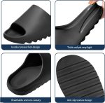 ⁦شبشب استحمام للحمام مضاد للانزلاق وسريع الجفاف من اوربازار، صنادل حمام فائقة توسيد سميك للرجال والنساء⁩ - الصورة ⁦6⁩