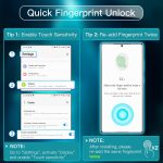 ⁦جيتك واقي شاشة لموبايل سامسونج جالاكسي S25 الترا شبكة الجيل الخامس 5G مع واقي عدسة الكاميرا، طبقة من الزجاج المقوى، متوافق مع معرف بصمة الاصبع، شفاف HD، عبوتان لكل منها⁩ - الصورة ⁦2⁩