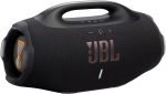 JBL مكبر صوت بوم بوكس 4 - اقوى مكبر صوت محمول مقاوم للماء مع صوت JBL برو ضخم، تعزيز الصوت بالذكاء الاصطناعي، وقت تشغيل يصل الى 34 ساعة، مقاوم للماء والغبار IP68، اتصال اوراكاست متعدد مكبرات الصوت