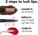 ⁦e.l.f. طلاء شفاه مرطب ولامع وغير لزج ويدوم طويلا ويوفر أقصى قدر من اللون وينساب عليه لوف بايت 2.5 مل⁩ - الصورة ⁦3⁩