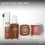 ⁦لوريال باريس كريم اساس سائل قابل للمزج من ترو ماتش، تغطية متوسطة مع عامل حماية من الشمس 17، N3، فاتح متوسط، 1 اونصة سائلة⁩ - الصورة ⁦9⁩