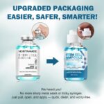 ⁦2 Pcs Stem Cell Serum for Face, Stem Cell Microneedling Serum Ampoule Booster to Use with and without Derma Pen, Korean Anti-Aging Skincare for Wrinkles, Scars, Hydration & Rejuvenated Skin⁩ - الصورة ⁦4⁩