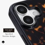 ⁦كيت سبيد نيويورك جراب ايفون 17 - متوافق مع ماج سيف - جراب موبايل مصمم - تورتويس⁩ - الصورة ⁦3⁩