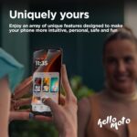 ⁦موتورولا هاتف ذكي ايدج 50 برو (شاشة 6.66 انش فائقة الدقة pOLED، كاميرا 50 ميجابكسل مع OIS، 12/512 GB، 4500 mAh، يتضمن شاحن 125 واط، اندرويد 14) بلاك بيوتي، يتضمن غطاء حماية⁩ - الصورة ⁦6⁩