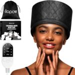 جهاز بخار لمعالجة قبعة الشعر للترطيب العميق - قبعة حرارية ساخنة للرأس