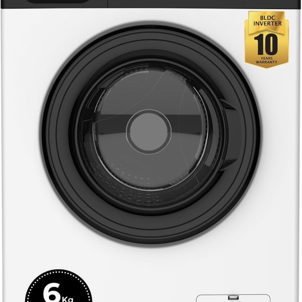 غسالة تحميل امامي EGWMFL750 من ايجنرال، موديل جديد 2025، 16 برنامج، 1200 دورة في الدقيقة، مع محرك عاكس BLDC، ضمان 10 سنوات، طاقة 5 نجوم (ضمان العلامة التجارية لمدة عام)