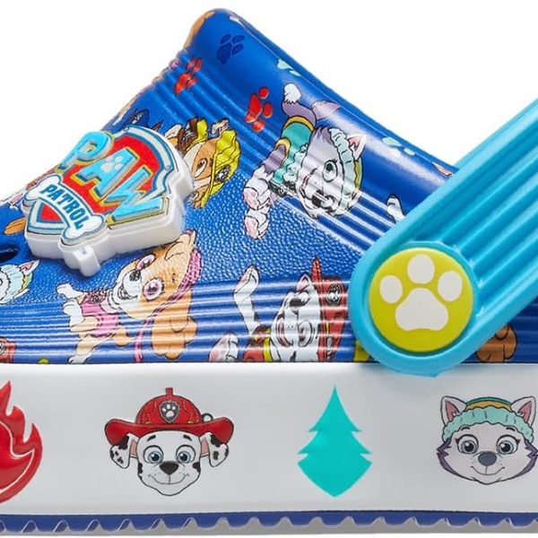 كروكس شبشب كلوج للأطفال من الجنسين بتصميم باو باترول اوف كورت من كروكس