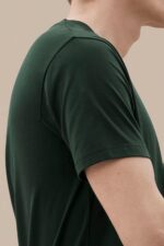 ⁦تي شيرت بولو ريبابليكا للرجال من 5 قطع بقصة عادية واكمام قصيرة ورقبة على شكل حرف V، تي شيرتات قطن كاجوال للرجال⁩ - الصورة ⁦2⁩