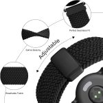 ⁦سوار نايلون لساعة شاومي ريدمي 5 اكتيف/5 لايت، 22 ملم مرن وقابل للتعديل وقابل للتمدد لساعة ريدمي ووتش 5 اكتيف⁩ - الصورة ⁦2⁩