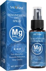 بخاخ زيت المغنيسيوم للنوم | بخاخ مغنيسيوم لتخفيف الام العضلات والتوتر | بخاخ جسم موضعي سريع الامتصاص - 60 مل