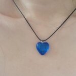 ⁦قلادة بسيطة على شكل قلب من كيانزينغوا، سلسلة ترقوة بسيطة عصرية للنساء والفتيات لحفلات الزفاف واعياد الميلاد⁩ - الصورة ⁦3⁩