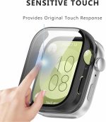 ⁦جراب ساعة واقي شاشة متوافق مع ساعة هواوي فيت 4، غطاء ساعة رفيع للغاية من البولي يوريثين الحراري عالي الدقة (5 قطع)⁩ - الصورة ⁦4⁩