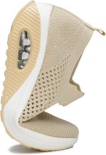 ⁦EnllerviiD Women Nurse Sneakers Platform Sneakers Air Cushion Walking Wedge Sneaker Food Service Shoes Ladies Toning Rocker Shoes⁩ - الصورة ⁦2⁩