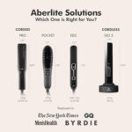 ⁦ابرليتي مكواة فرد الشعر اللاسلكية من جو 2 للحية والشعر، مشط اسنان بدون الم لترطيب ايوني متطور، مكواة فرد الشعر اللاسلكية، مشط فرشاة تسخين⁩ - الصورة ⁦7⁩