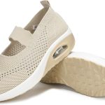 EnllerviiD Women Nurse Sneakers Platform Sneakers Air Cushion Walking Wedge Sneaker Food Service Shoes Ladies Toning Rocker Shoes